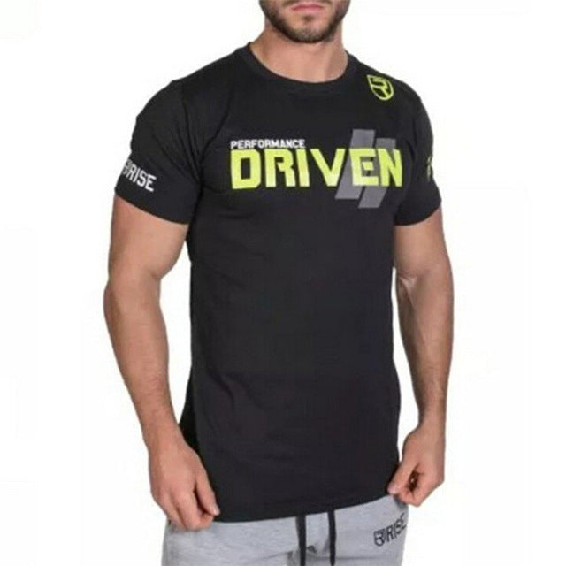 T-shirt Bodybuilding Slim Shirt