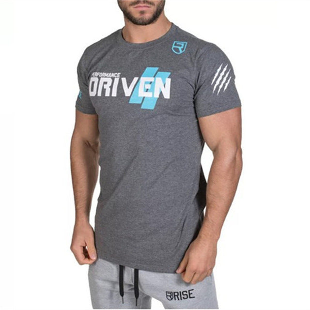 T-shirt Bodybuilding Slim Shirt