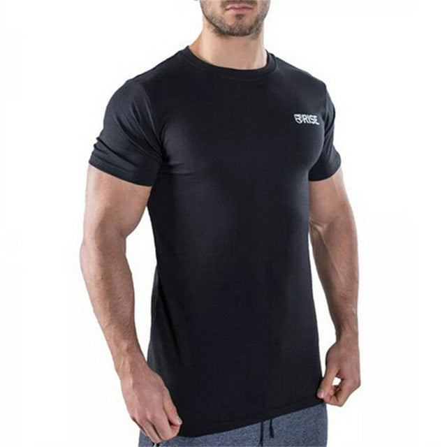 T-shirt Bodybuilding Slim Shirt