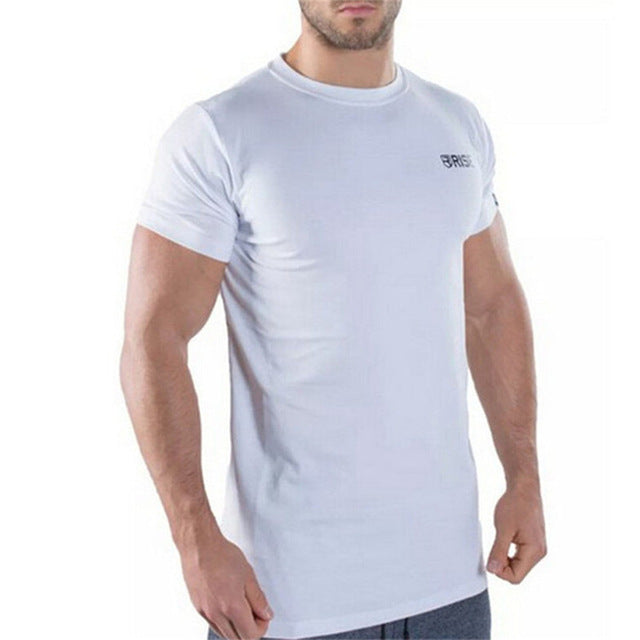 T-shirt Bodybuilding Slim Shirt