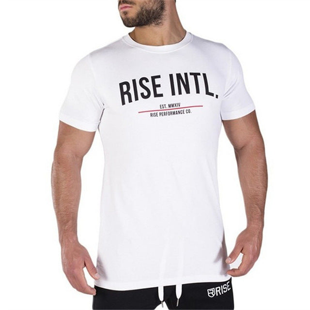 T-shirt Bodybuilding Slim Shirt