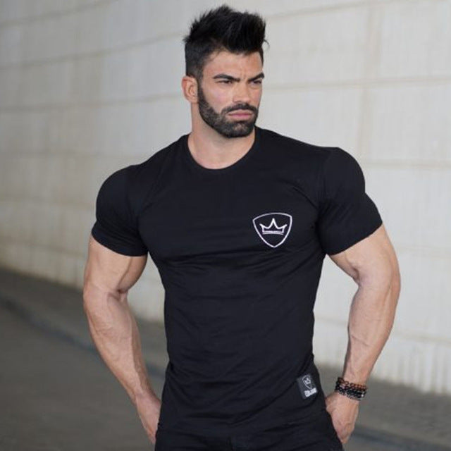 Fitness Bodybuilding Shirts Slim fit
