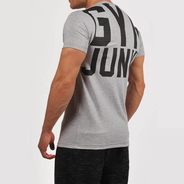 Men Short Sleeve workout