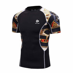 T-shirts Men Compression MMA