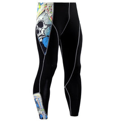 Men's  Skinny  Leggings Fitness MMA Pants