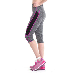 Fitness Yoga Sport Pants Stretch Cropped Leggings Outdoor