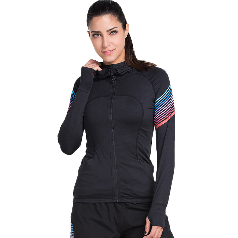 Women Zipper  Sweatshirt
