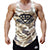 Men Tank Army Camo Camouflage