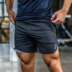 Bodybuilding Workout male Calf-Length short pants