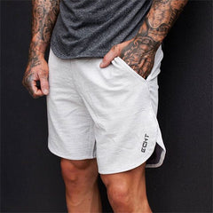 Bodybuilding Workout male Calf-Length short pants