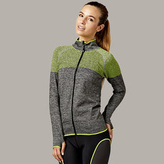 Women Jacket  Zipper Coats Workout