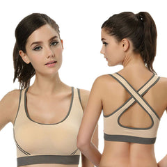 Women Padded Bra Top Athletic Vest Gym Fitness