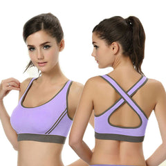 Women Padded Bra Top Athletic Vest Gym Fitness