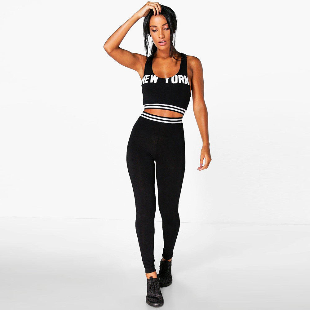 Women Leggings Black Slim Pants Workout Clothes