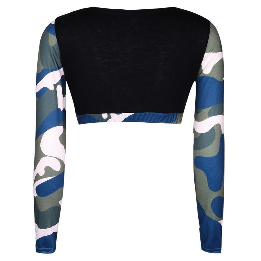 Tank TCamouflage Stitching Wear