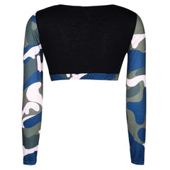 Tank TCamouflage Stitching Wear