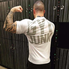 Men  Short Sleeve workout