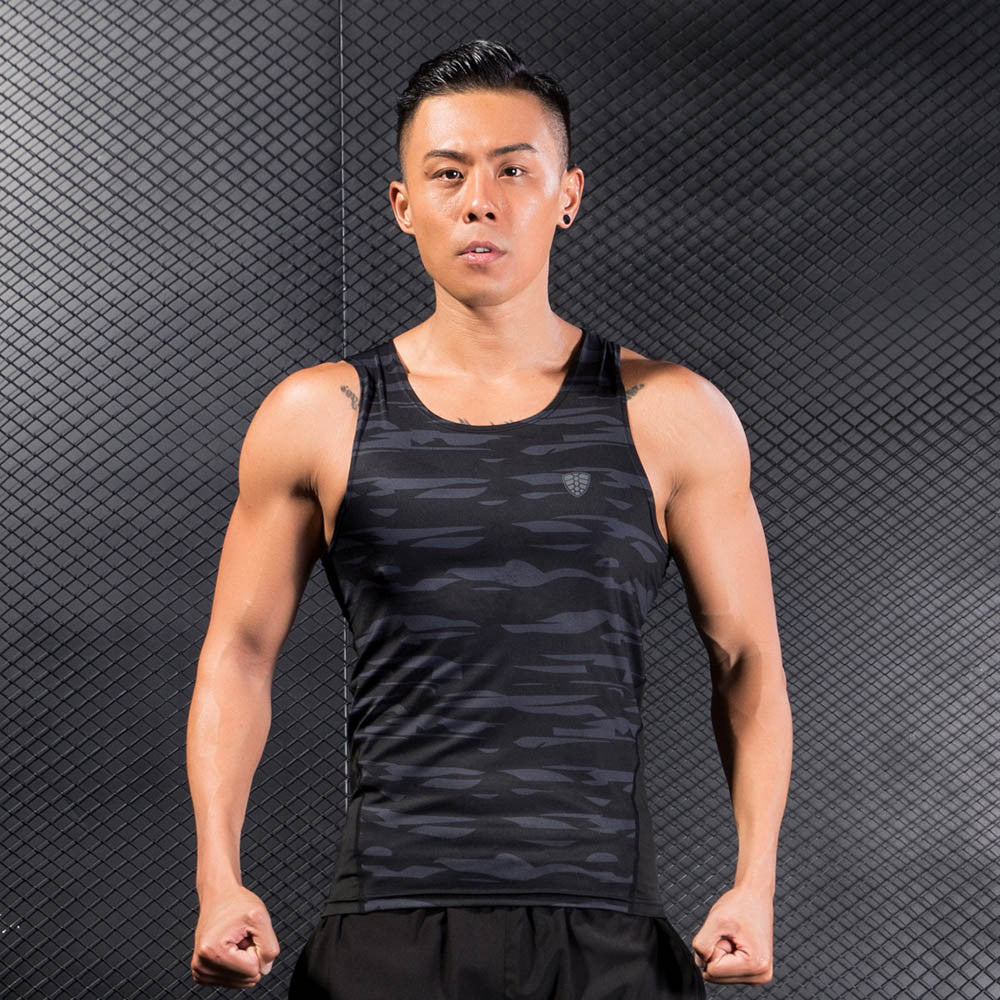 Men Workout Fitness Sports Gym  Tank
