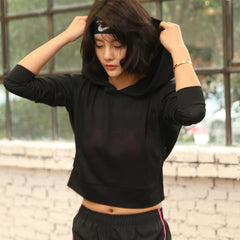 Women Long Sleeve Sweatshirt Fitness
