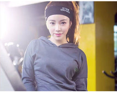 Women Long Sleeve Sweatshirt Fitness