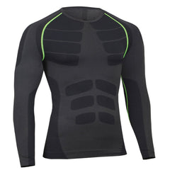 Men Workout Fitness Sports  Running Yoga Athletic Shirt Top Blouse