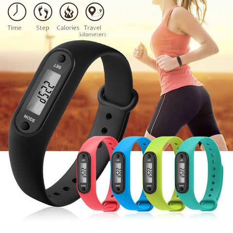 LCD Sport Fitness Watch Bracelet